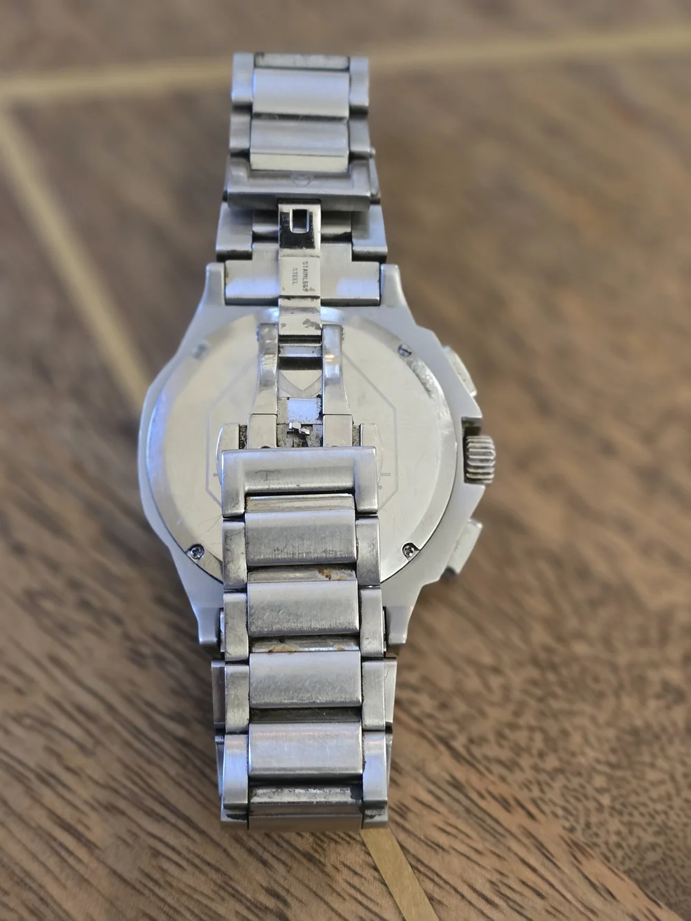 Meister Ambassador Japan Movement Chronograph with Black Dial Stainless Steel